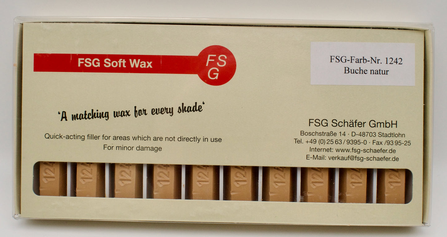 FSG Soft Wax Wood Furniture Repair Stick - Natural Beech (H1521 ST15)