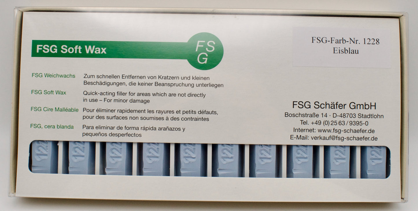 FSG Soft Wax Wood Furniture Repair Stick - Ice Blue (K518 SU)