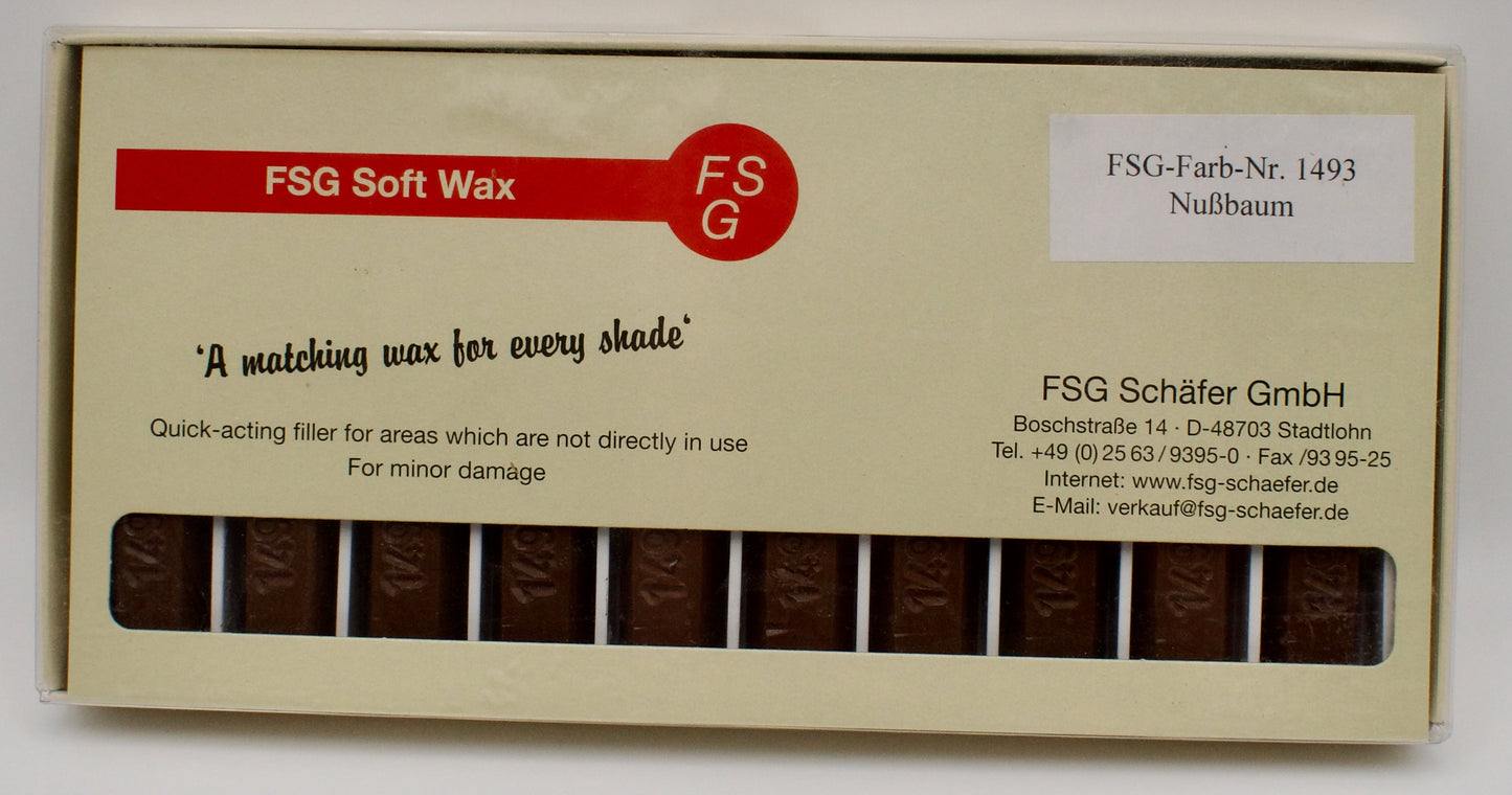 FSG Soft Wax Wood Furniture Repair Stick - Walnut (H3704 ST15)