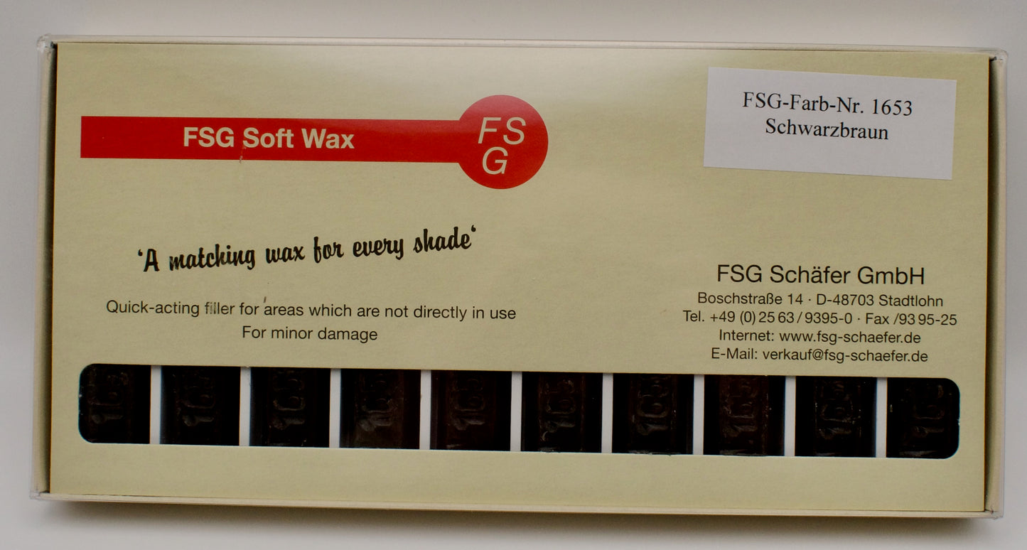 FSG Soft Wax Wood Furniture Repair Stick - Black Brown (H3342 ST28)