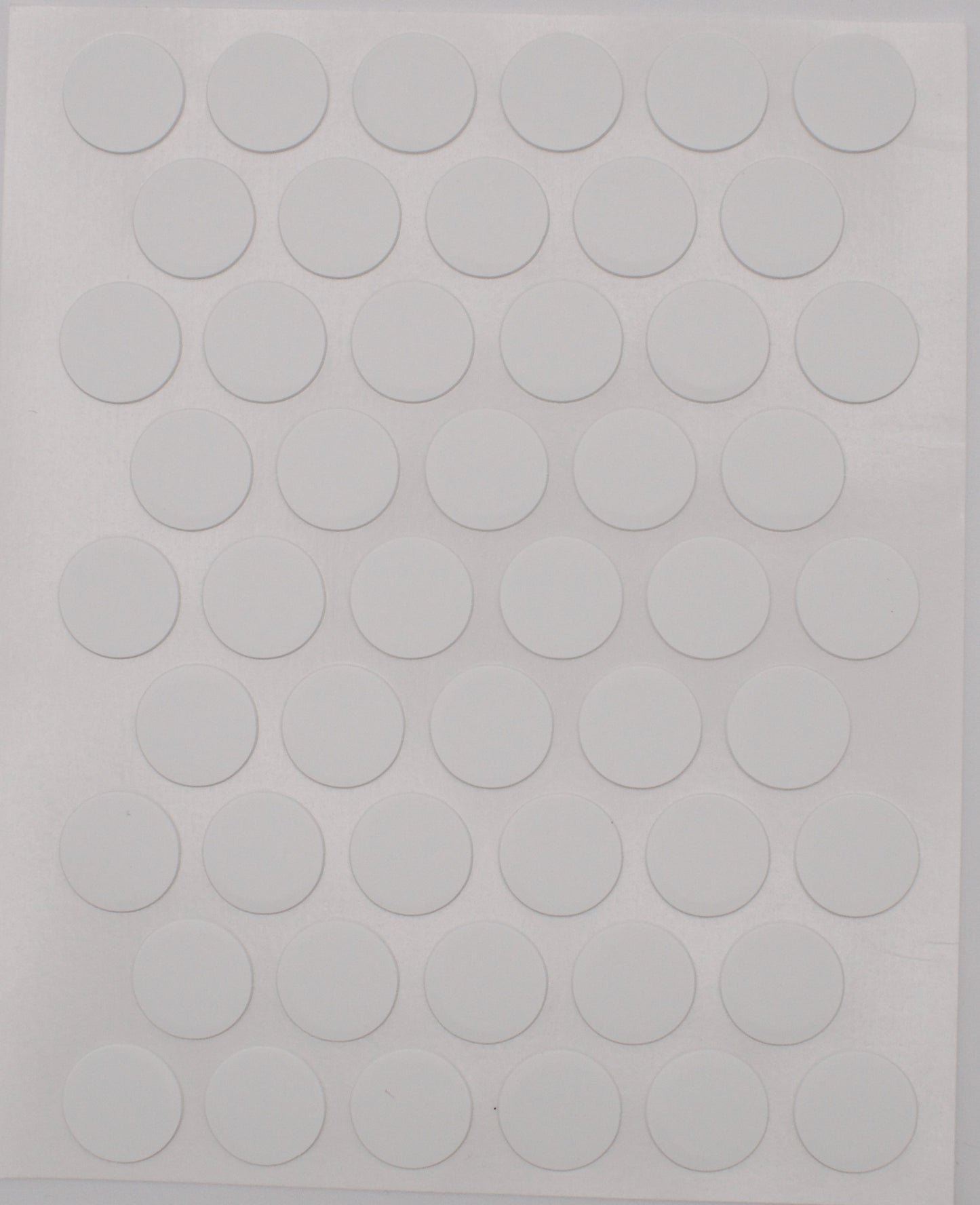 Tece Self Adhesive Screw Hole Cover Caps 14mm - 50 Caps - White (W1000 PM)