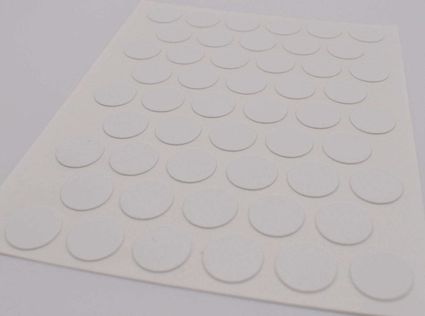 Tece Self Adhesive Screw Hole Cover Caps 14mm - 50 Caps - White (W1000 PM)