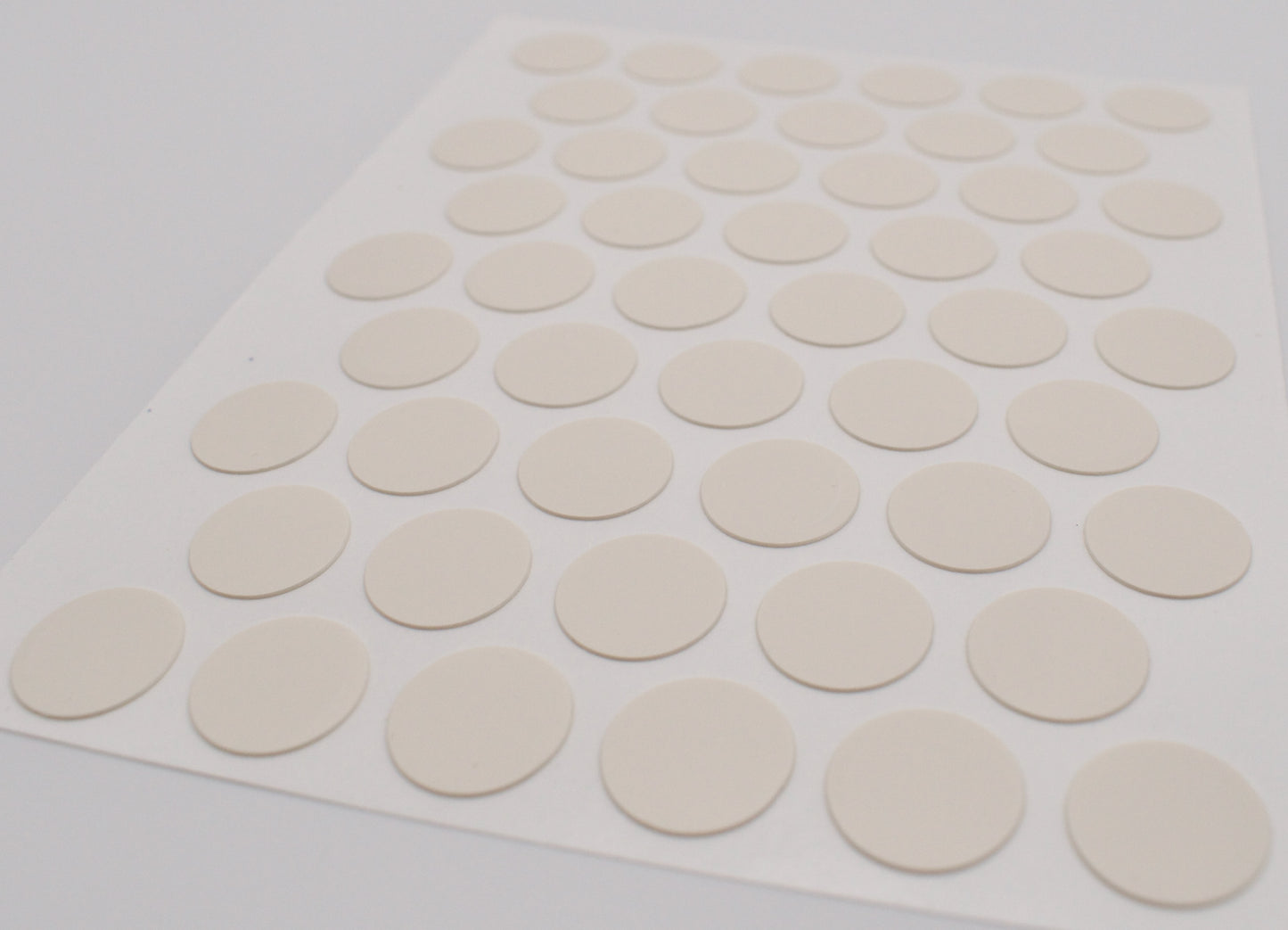 Tece Self Adhesive Screw Hole Cover Caps 14mm - 50 Caps - Alabaster (U104 ST2)