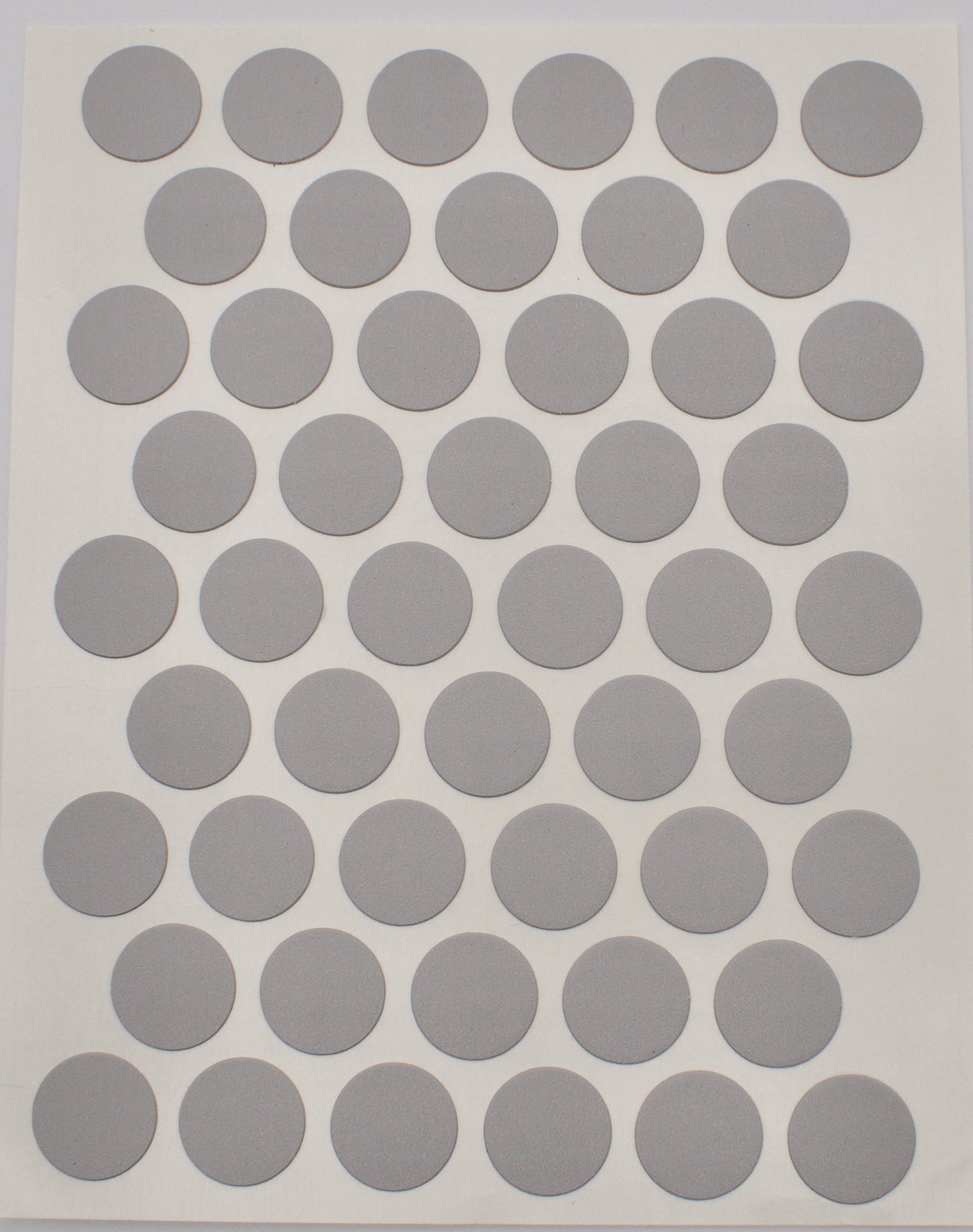 Tece Self Adhesive Screw Hole Cover Caps 14mm - 50 Caps - Pearl Grey Textured (U763 ST9)