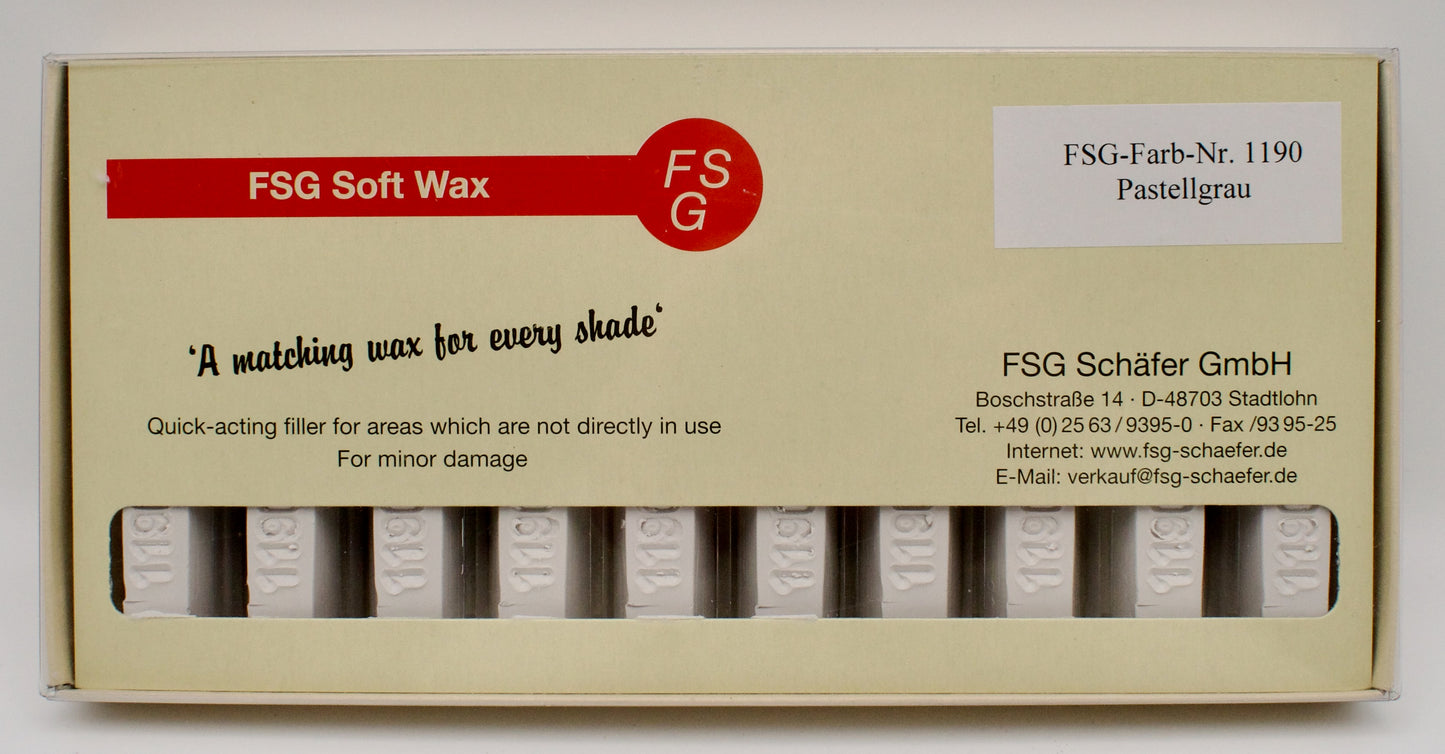 FSG Soft Wax Wood Furniture Repair Stick - Pastel Grey (K349 RT)