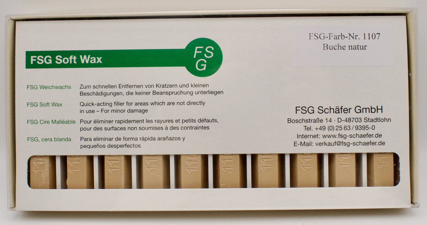 FSG Soft Wax Wood Furniture Repair Stick - Natural Beech (H1582 ST15)