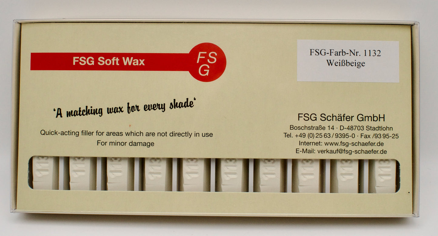 FSG Soft Wax Wood Furniture Repair Stick - White Beige (0514 PE)