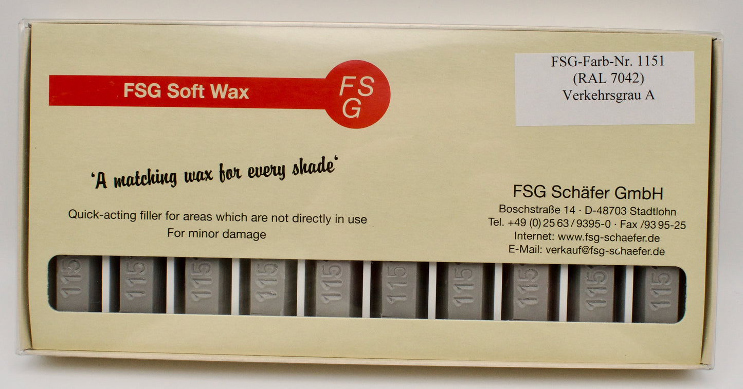 FSG Soft Wax Wood Furniture Repair Stick - Traffic Grey (K519 SU)