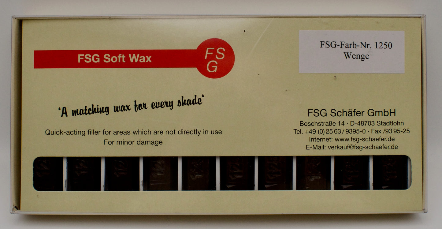 FSG Soft Wax Wood Furniture Repair Stick - Brown Red Wenge (P64)